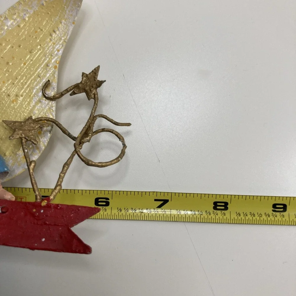 Vtg Ranger Gift Angel w/ Peace Banner Christmas Holiday‎ Figurine Retired 8